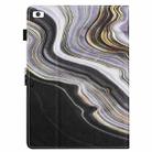 For iPad mini 5 / 4 / 3 / 2 / 1 Marble Pattern Stitching Smart Leather Tablet Case(Black Gold) - 3
