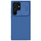 For Samsung Galaxy S24 Ultra 5G NILLKIN Black Mirror Pro Series Camshield PC Phone Case(Blue) - 1