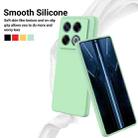 For Infinix GT 20 Pro Solid Color Liquid Silicone Dropproof Full Coverage Phone Case(Green) - 3