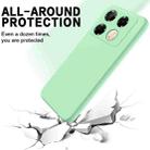 For Infinix Note 40 5G Solid Color Liquid Silicone Dropproof Full Coverage Phone Case(Green) - 3