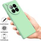 For Infinix Zero 40 4G Solid Color Liquid Silicone Dropproof Full Coverage Phone Case(Green) - 2