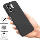 For Infinix Smart 9 Solid Color Liquid Silicone Dropproof Full Coverage Phone Case(Black) - 2