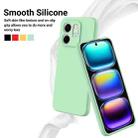 For Infinix Smart 9 Solid Color Liquid Silicone Dropproof Full Coverage Phone Case(Green) - 3