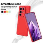 For Infinix Note 50 Pro+ Solid Color Liquid Silicone Dropproof Full Coverage Phone Case(Red) - 3