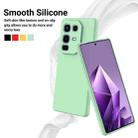 For Infinix Note 50 Pro+ Solid Color Liquid Silicone Dropproof Full Coverage Phone Case(Green) - 3
