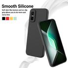 For Infinix GT 30 Pro Solid Color Liquid Silicone Dropproof Full Coverage Phone Case(Black) - 3