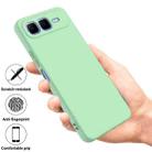 For Infinix Smart 10 Plus 4G Solid Color Liquid Silicone Dropproof Full Coverage Phone Case(Green) - 2
