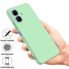 For Infinix Smart 10 4G / Tecno Pop 10 Solid Color Liquid Silicone Dropproof Full Coverage Phone Case(Green) - 2