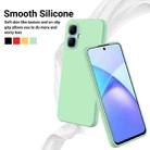 For Infinix Smart 10 4G / Tecno Pop 10 Solid Color Liquid Silicone Dropproof Full Coverage Phone Case(Green) - 3