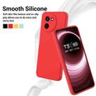 For vivo T3x / Y200i 5G Solid Color Liquid Silicone Dropproof Full Coverage Phone Case(Red) - 3