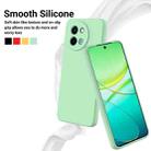 For vivo Y38 5G Solid Color Liquid Silicone Dropproof Full Coverage Phone Case(Green) - 3