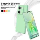 For vivo Y200 Pro Solid Color Liquid Silicone Dropproof Full Coverage Phone Case(Green) - 3