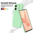 For vivo Y28 4G Solid Color Liquid Silicone Dropproof Full Coverage Phone Case(Green) - 3