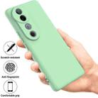 For vivo V40 / S19 Pro Solid Color Liquid Silicone Dropproof Full Coverage Phone Case(Green) - 2