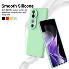 For vivo V40 / S19 Pro Solid Color Liquid Silicone Dropproof Full Coverage Phone Case(Green) - 3