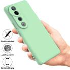 For vivo V40 Pro Solid Color Liquid Silicone Dropproof Full Coverage Phone Case(Green) - 2