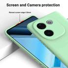 For vivo iQOO Z9s Pro / T3 Pro Solid Color Liquid Silicone Dropproof Full Coverage Phone Case(Green) - 3