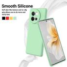 For vivo V40 Lite Solid Color Liquid Silicone Dropproof Full Coverage Phone Case(Green) - 3