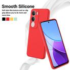 For vivo Y29 5G Solid Color Liquid Silicone Dropproof Full Coverage Phone Case(Red) - 3