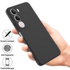 For vivo Y29 5G Solid Color Liquid Silicone Dropproof Full Coverage Phone Case(Black) - 2