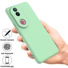 For vivo V50 Solid Color Liquid Silicone Dropproof Full Coverage Phone Case(Green) - 2