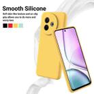 For vivo Y39 5G / Y300i 5G Solid Color Liquid Silicone Dropproof Full Coverage Phone Case(Yellow) - 3