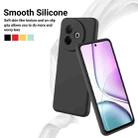 For vivo Y39 5G / Y300i 5G Solid Color Liquid Silicone Dropproof Full Coverage Phone Case(Black) - 3