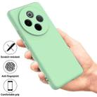For vivo Y300 Pro+ / iQOO Z10 Solid Color Liquid Silicone Dropproof Full Coverage Phone Case(Green) - 2