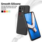 For vivo Y300T / iQOO Z10x Solid Color Liquid Silicone Dropproof Full Coverage Phone Case(Black) - 3
