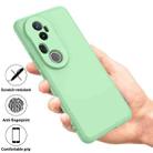 For vivo T4 Ultra 5G / S20 Pro Solid Color Liquid Silicone Dropproof Full Coverage Phone Case(Green) - 2