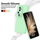 For vivo T4 Ultra 5G / S20 Pro Solid Color Liquid Silicone Dropproof Full Coverage Phone Case(Green) - 3