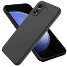 For Xiaomi Poco C65/Redmi 13C 4G Solid Color Liquid Silicone Dropproof Full Coverage Phone Case(Black) - 1