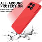 For Xiaomi Poco F6 Pro Solid Color Liquid Silicone Dropproof Full Coverage Phone Case(Red) - 3