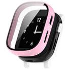 For Xplora X6 Children PC + Tempered Film Integrated Watch Protective Case(Pink) - 1