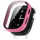 For Xplora X6 Children PC + Tempered Film Integrated Watch Protective Case(Rose Red) - 1