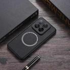 For Xiaomi 14 Pro PU MagSafe Magnetic Phone Case(Black) - 1