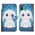 For Huawei P smart 2020 3D Painted Pattern Horizontal Flip Leather Case with Holder & Wallet & Card slot & Lanyard(Rabbit) - 1