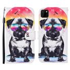 For Huawei Y5p / Honor 9S 3D Painted Pattern Horizontal Flip Leather Case with Holder & Wallet & Card slot & Lanyard(Glasses Dog) - 1