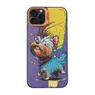 For iPhone 15 Pro Max Cartoon Animal Graffiti PC + TPU Phone Case(Puppy) - 1