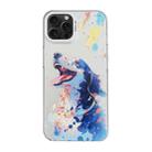 For iPhone 15 Pro Max Cartoon Animal Graffiti PC + TPU Phone Case(Border Collie) - 1