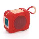 T&G TG661 Colorful LED Portable Outdoor Wireless Bluetooth Speaker(Red) - 1