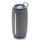 T&G TG663 Portable Colorful LED Wireless Bluetooth Speaker Outdoor Subwoofer(Grey) - 1