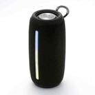 T&G TG663 Portable Colorful LED Wireless Bluetooth Speaker Outdoor Subwoofer(Black) - 1