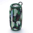 T&G TG663 Portable Colorful LED Wireless Bluetooth Speaker Outdoor Subwoofer(Camouflage) - 1