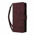 For Google Pixel 9 Pro Multifunctional Multi-Card Wallet Phone Leather Case(Coffee) - 2