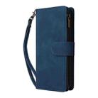 For Google Pixel 9 Multifunctional Multi-Card Wallet Phone Leather Case(Blue) - 2