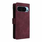 For Google Pixel 9 Multifunctional Multi-Card Wallet Phone Leather Case(Wine Red) - 3