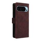 For Google Pixel 9 Multifunctional Multi-Card Wallet Phone Leather Case(Coffee) - 3