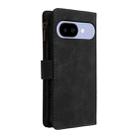 For Google Pixel 9a Multifunctional Multi-Card Wallet Phone Leather Case(Black) - 3