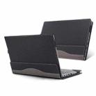 For Lenovo V15 Gen 4 Laptop Leather Shockproof Protective Case(Black) - 1